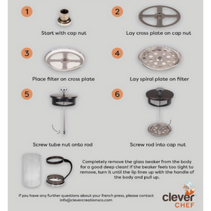 Clever-chef-french-press-coffee-maker-maximum-flavor-coffee-brewer-with-superior-filtration-2-cup-ca-B00VKR4F8K